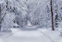 Snowy road