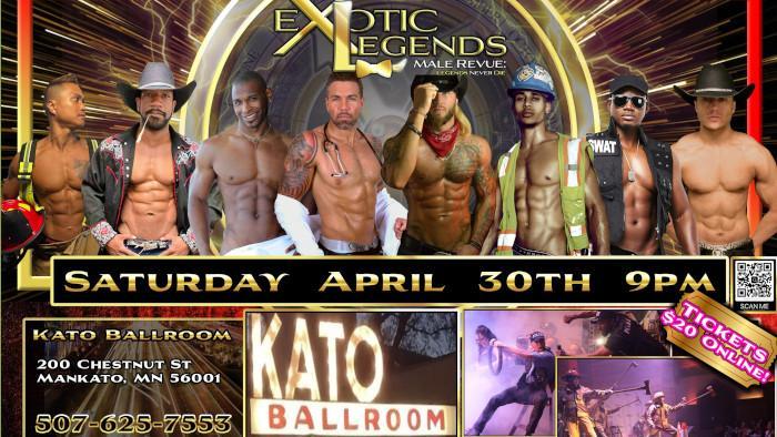 Kato Ballroom | Exotic Legends XL All Male Revue Legends Never Die!