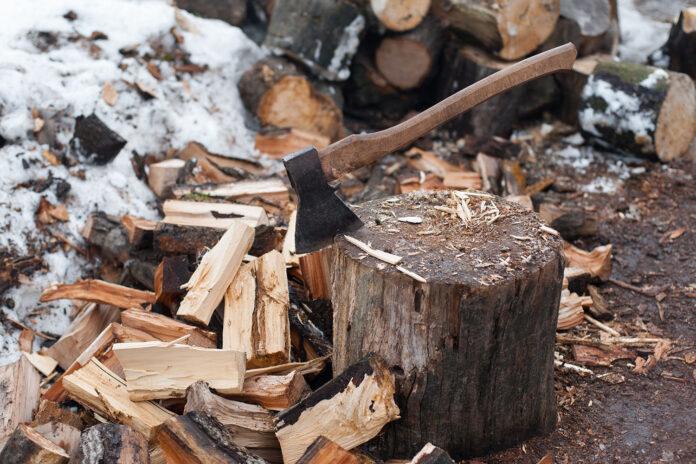 Chopping Firewood