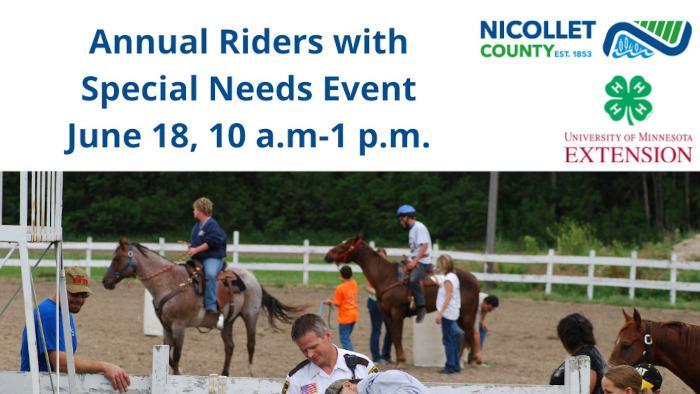 Nicollet County Fairgrounds | Riders with Special Needs