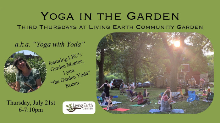 Living Earth Center | Yoga in the Garden